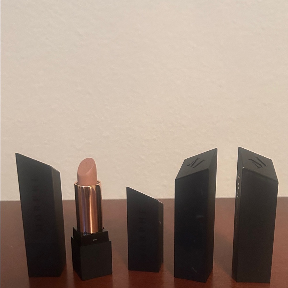 4 Morphe Nude Lipsticks! Shade Bare All!